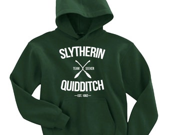 Slytherin Quidditch Team Seeker Adult Unisex Hoodie