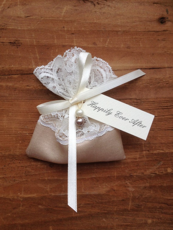 Items similar to italian wedding favors, jewelry favor pouch, baptism ...