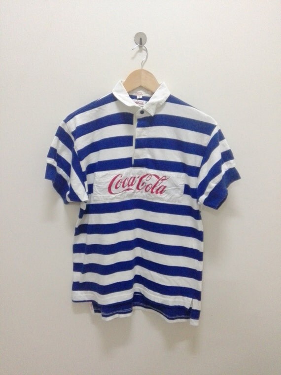 coca cola striped shirt