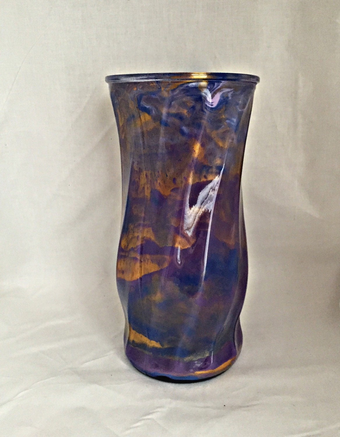 Wedding Vases Colors Wedding Centerpiece Navy by IlluminatingDecor