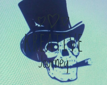 Skeleton SVG - Halloween SVG - Halloween Cut File - Scary SVG - Funny Skeleton