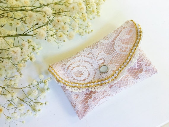 Ring Holder Lace Wedding Ring Pouch