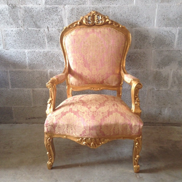 French Pink Chair Antique Louis XVI 1 Available Fauteuil