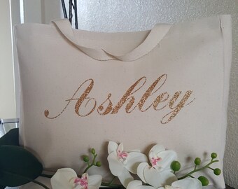 Bridesmaid Tote, Bridesmaid Gift,Destination Wedding, Bridesmaid Bag, Bride Team tote, Bride tote, Personalized tote, Custom Tote bag