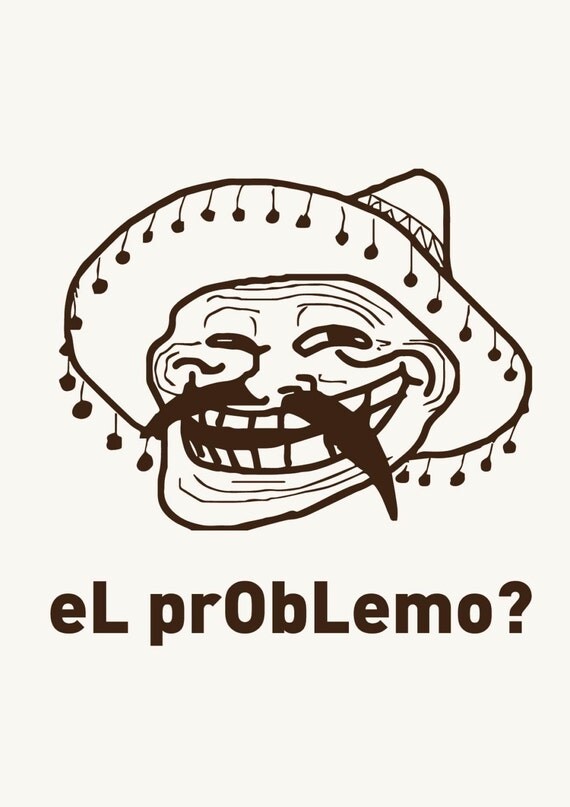 Trollface poster El problemo