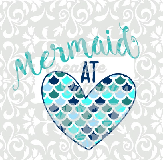 Free Free Mermaid Scale Heart Svg 590 SVG PNG EPS DXF File