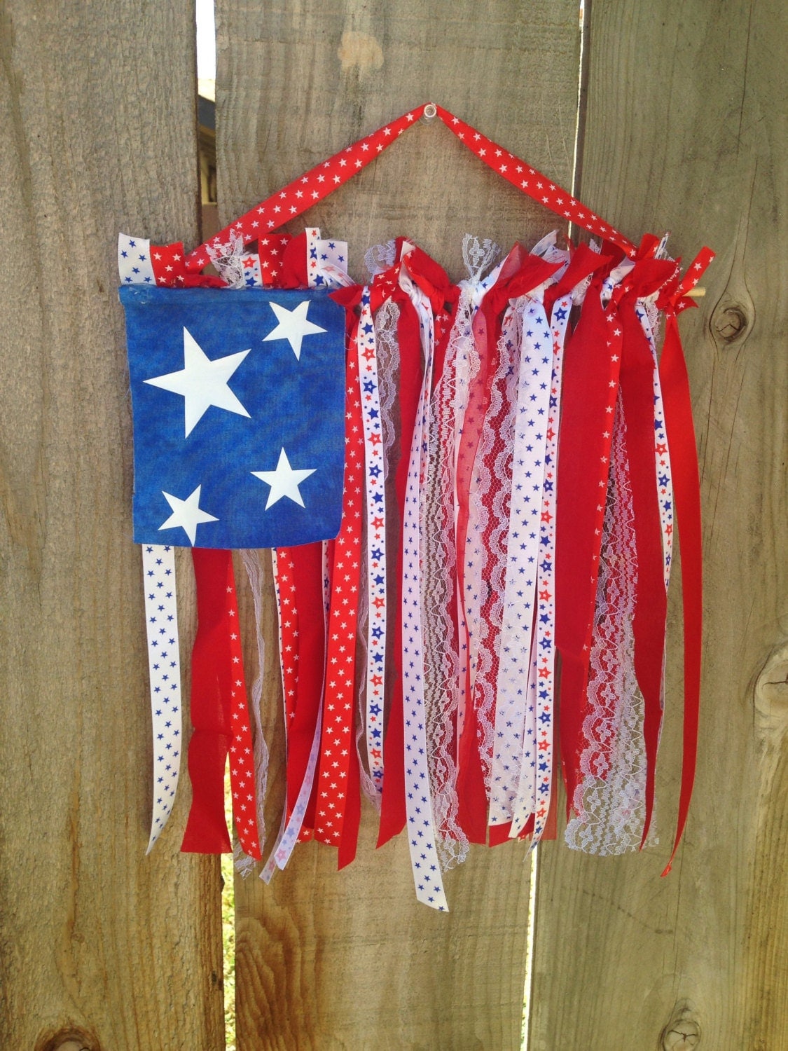 American Flag Ribbon Flag Ribbons USA Flag Patriotic Home