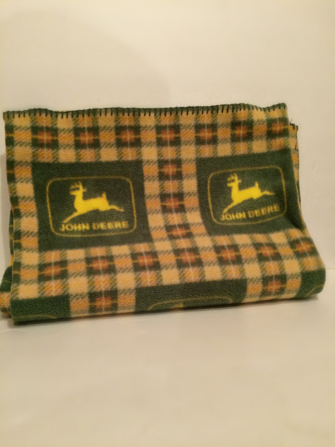 John Deere Throw Vintage John Deere Blanket John Deere