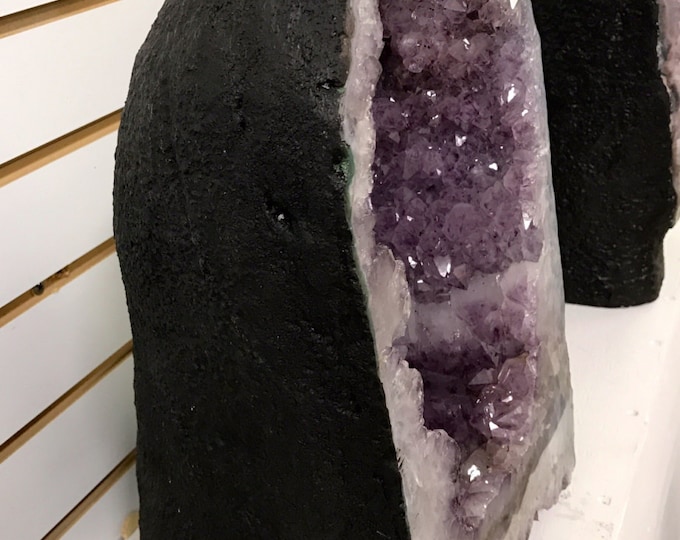 62 LBS Amethyst Crystal Cathedral from Brazil-18" X 11" X 8" Perfect Natural Geode Home Decor \ Reiki \ Healing Stone \ Healing Stones \ Raw