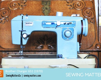 Vintage Brother 651 Sewing Machine Manual PDF Download