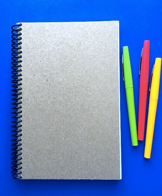 DIY Blank Chipboard Cover. Personalized Journal Journal