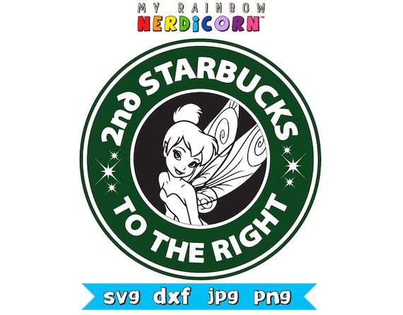 Download Disney Tinkerbell Starbucks logo svg png by MyRainbowNerdicorn