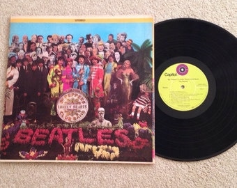 The Beatles Sgt. Pepper's Lonely Hearts Club Band Record Album Vinyl LP