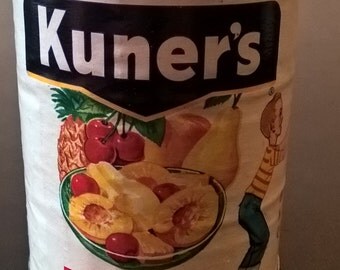 Vintage Kuner's Tin Can Bank **FREE SHIPPING**