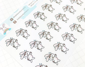 Unique bunny tracks related items | Etsy