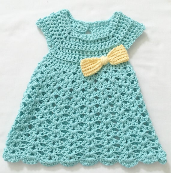 Items similar to Crochet Summer Little Girl Dress on Etsy