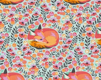 Designer Fox Print Skirt