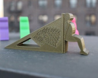 Hodor Door Stop, Hold The Door, Dorm decor, 3D Printed, door holder, Summer Gift, GOT Gift, Game of Thones, Wedge, BF Gift, Husband Gift