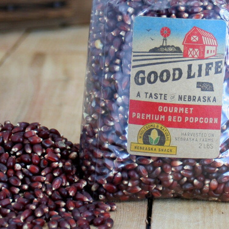 Nebraska Gourmet Premium Red Popcorn BNEB5019 by NebraskaRedZone