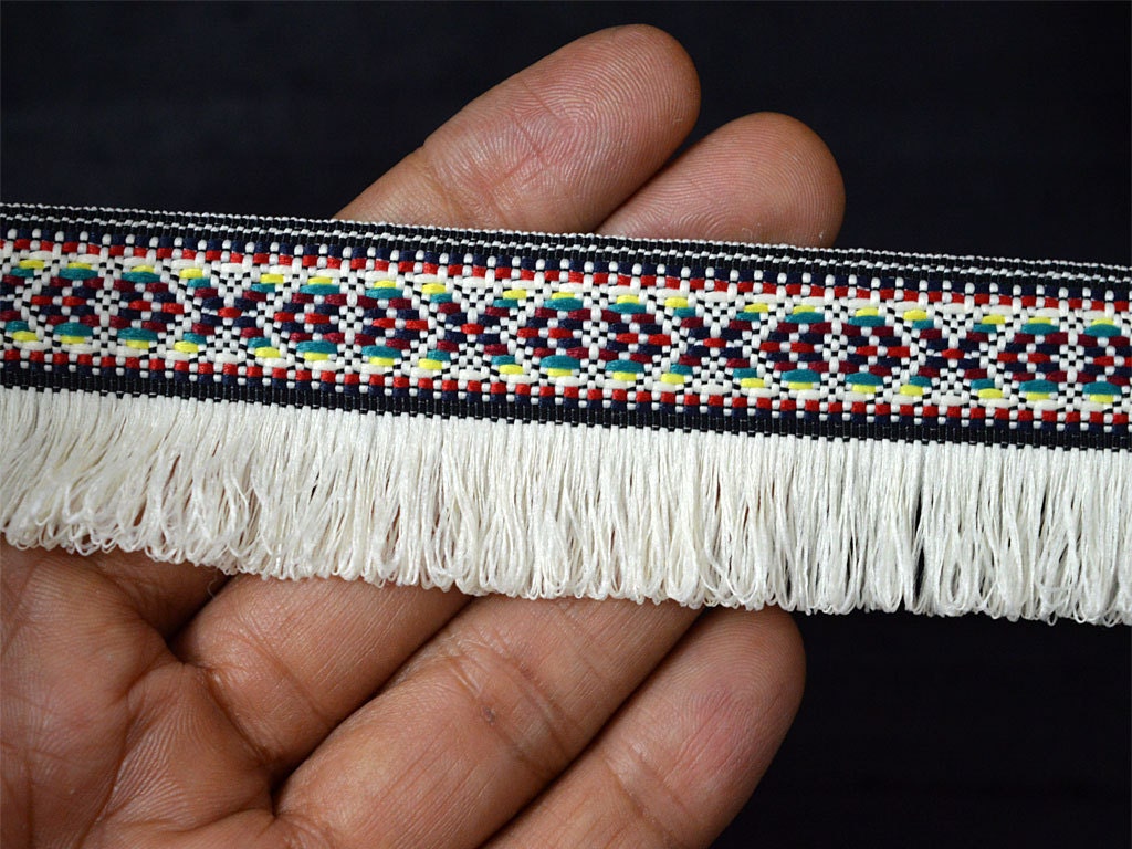 2 Yard Gypsy Bohemian Boho fringe trim Boho Fringe tape
