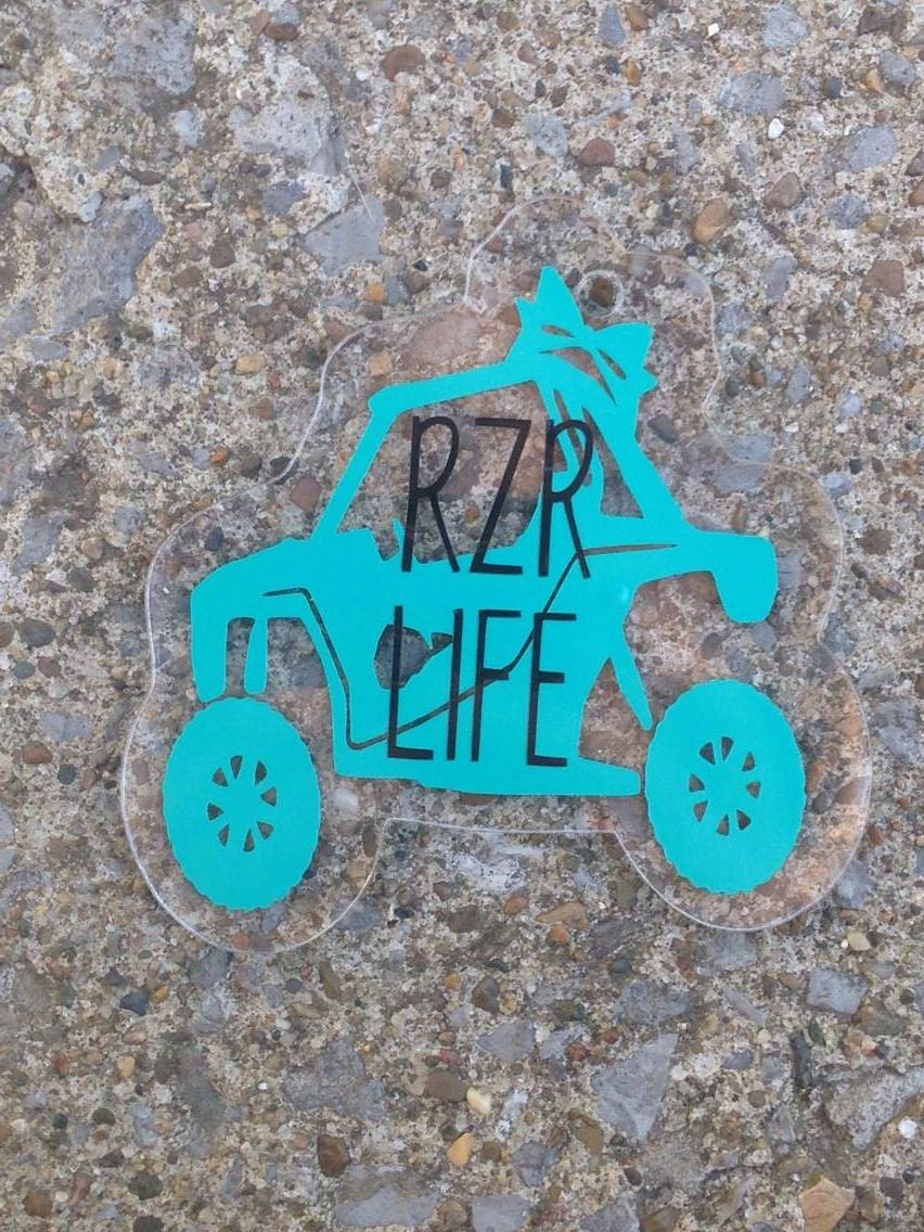 RZR Keychain RZR Acrylic Keychain by GlitterGirlBoutiquee