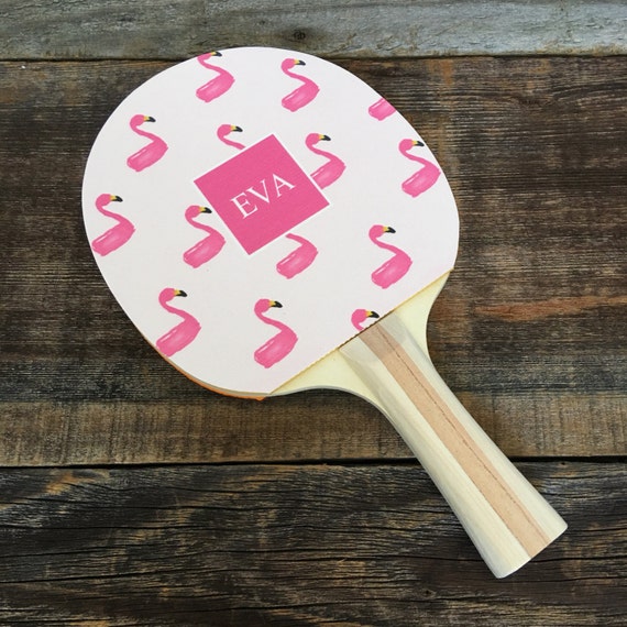 Personalized Ping Pong Paddle Monogrammed Ping Pong Paddle