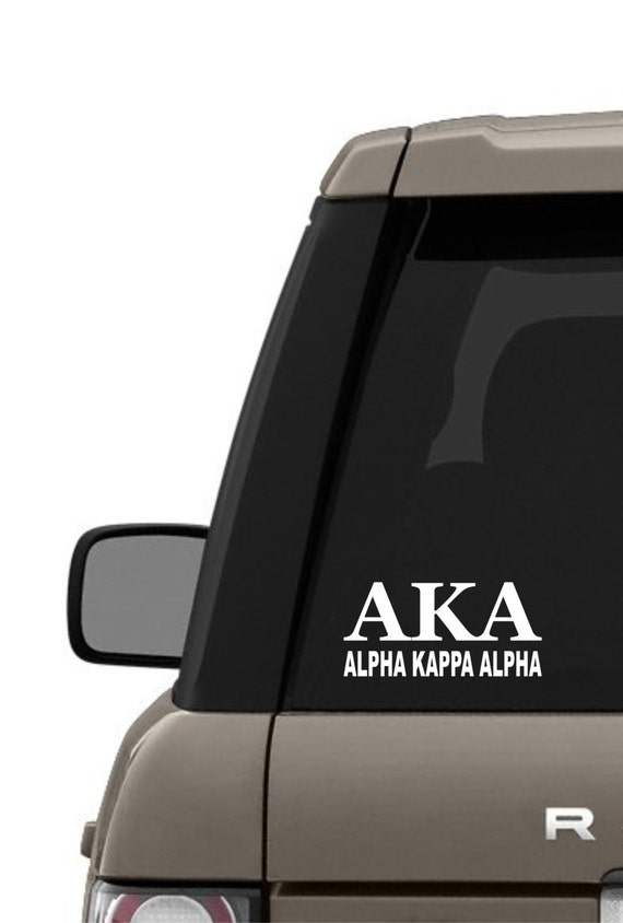  ALPHA KAPPA ALPHA  Decal Graphic sticker  for by funsales on 