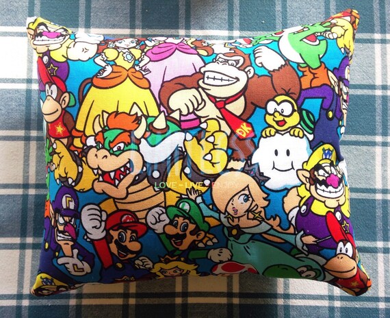 super mario brothers pillow