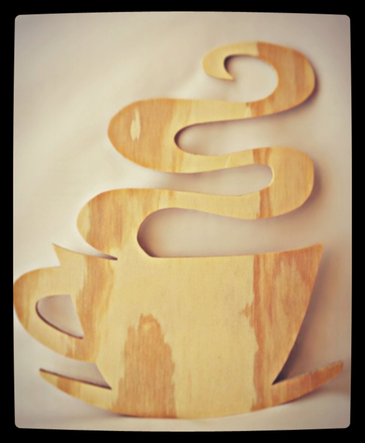 Wooden Coffee Mug Cutout Blank by RuthieMaeDesigns on Etsy
