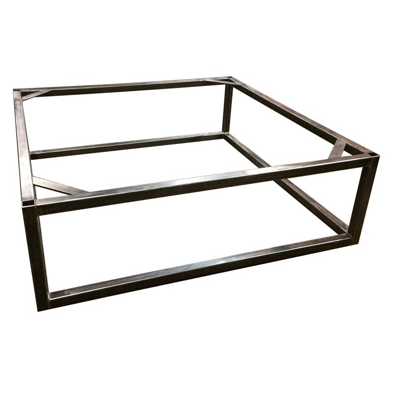 Brickmakers Coffee Table Frame Square tubing frame