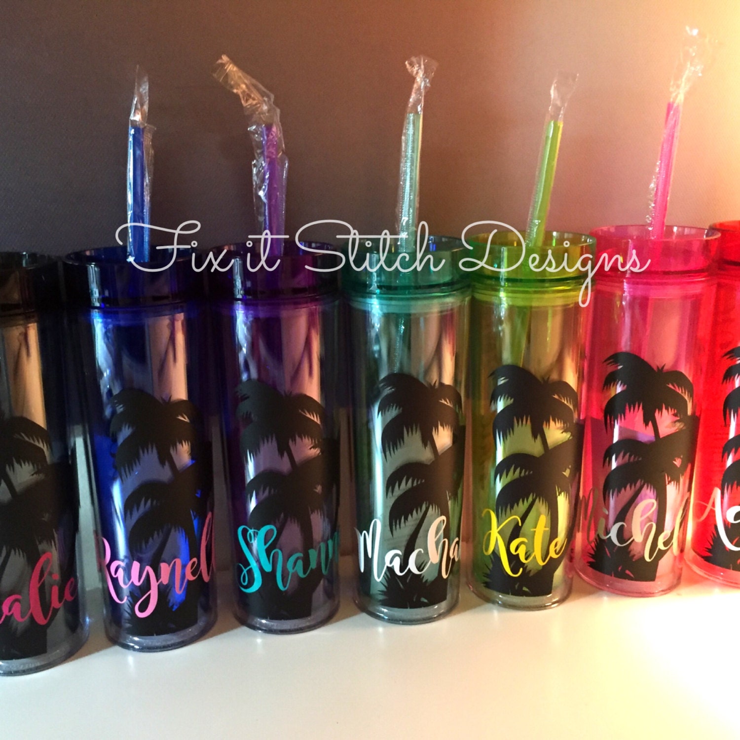 Beach Tumblers Family Vacation Tumblers Group Tumblers Name