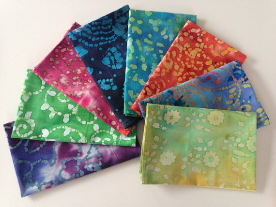 Multi-colored/Tie Dye Cloth Napkins/Dinner Napkins