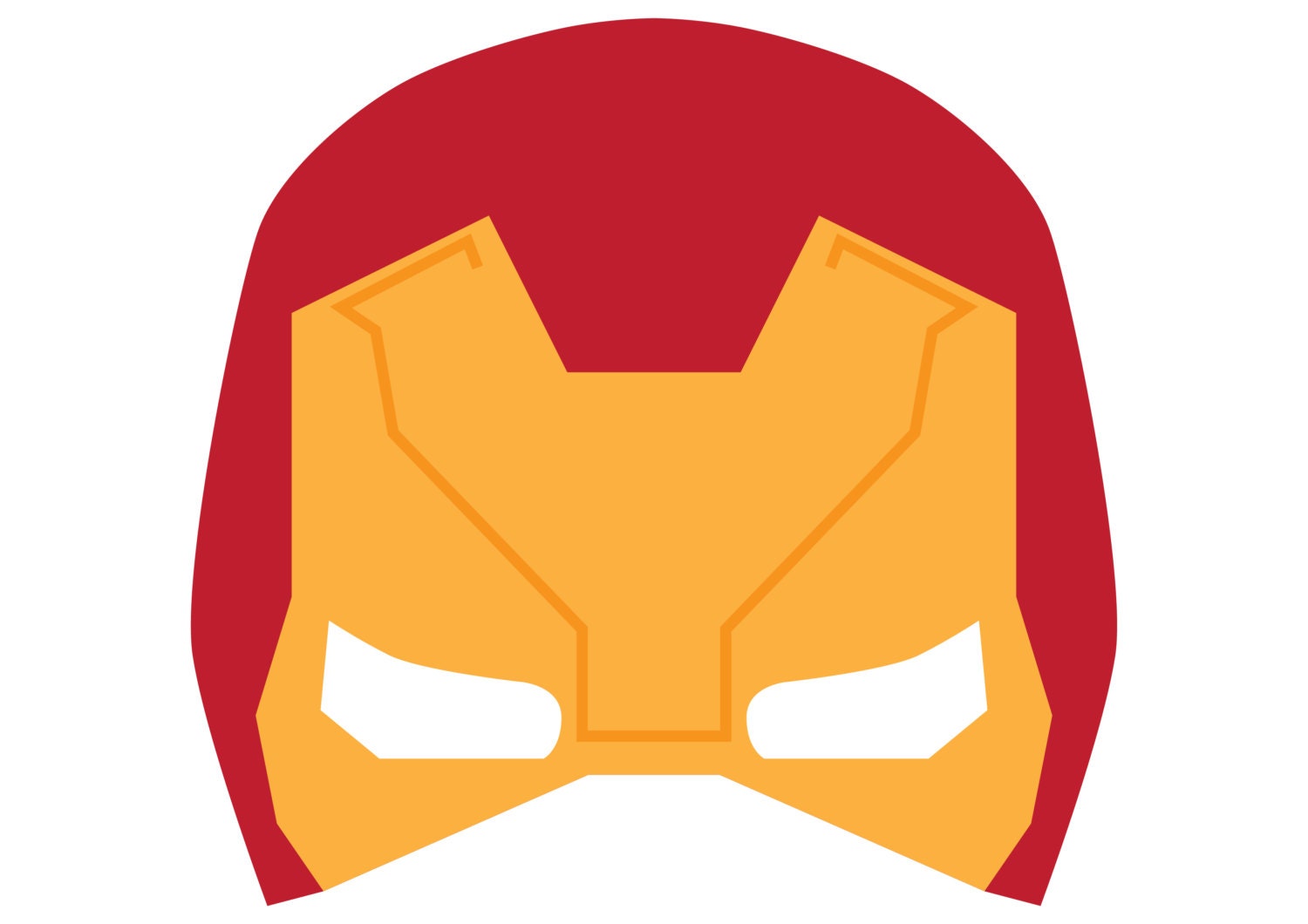 Iron Man Printable Mask