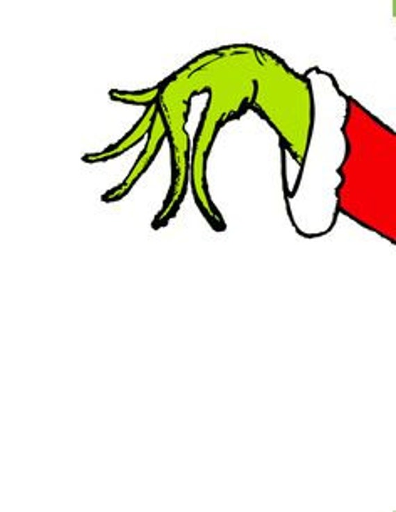 Download SVG How the grinch stole christmas grinch hand cut by ...