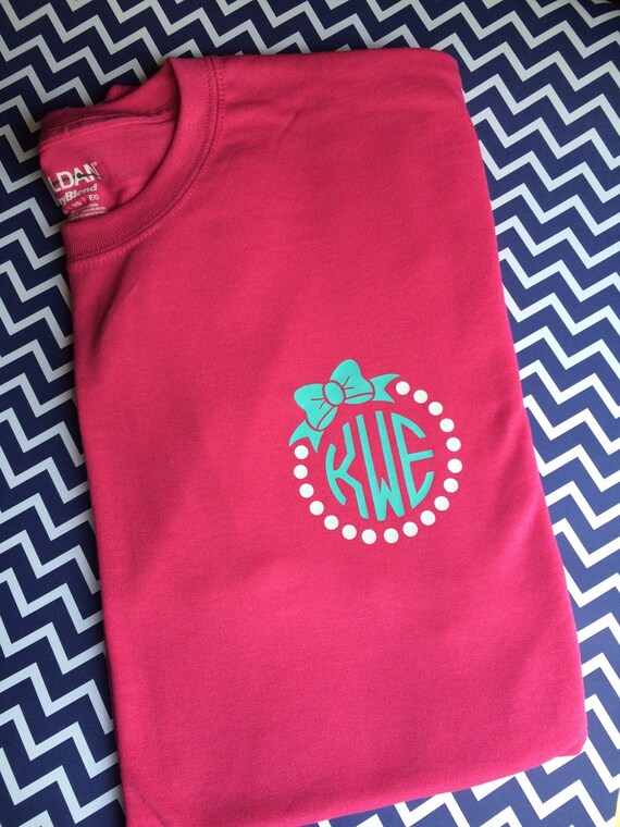 circle monogram shirt