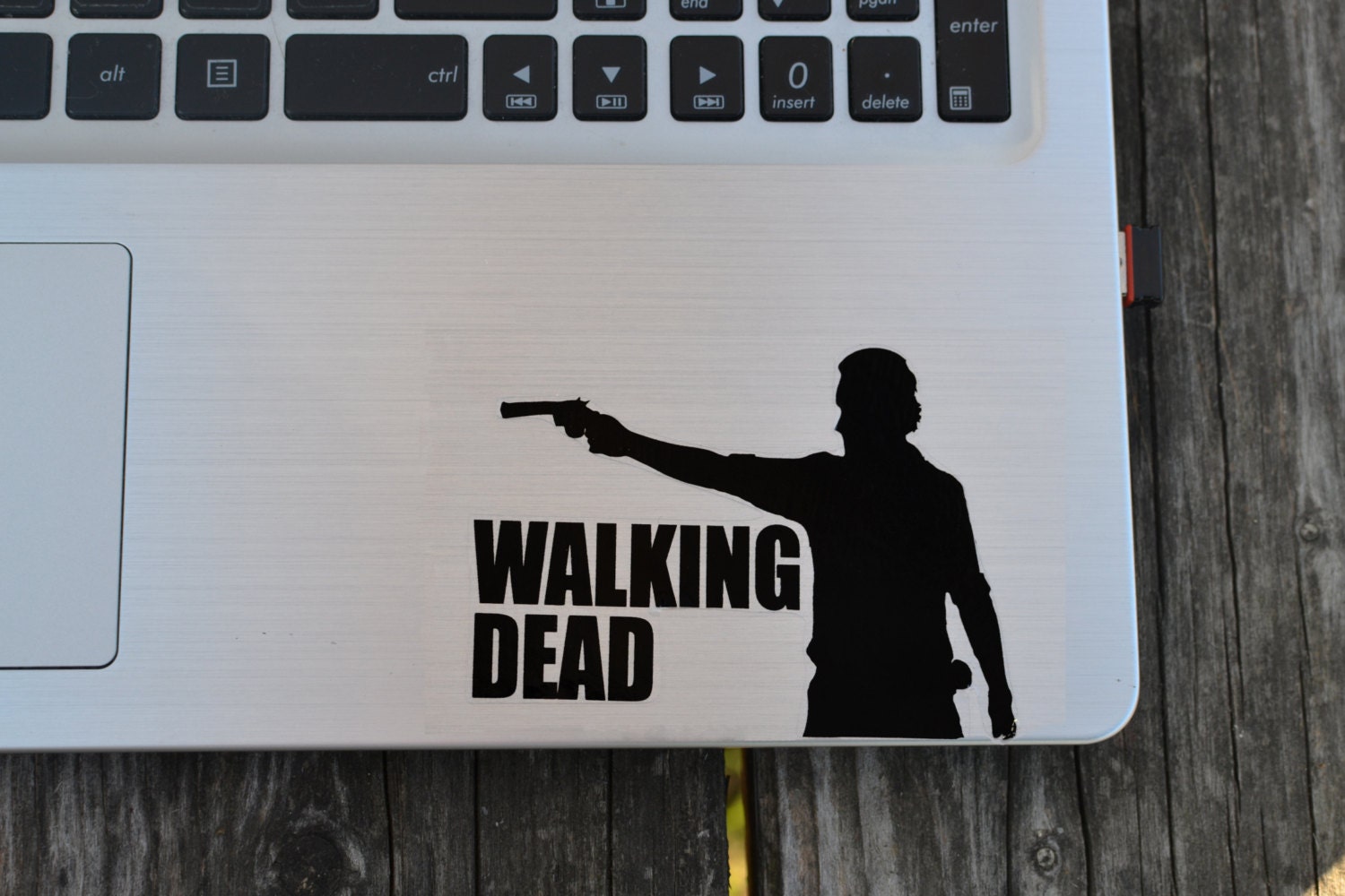 Walking dead Decal Sticker Rick laptop decal vinyl decals