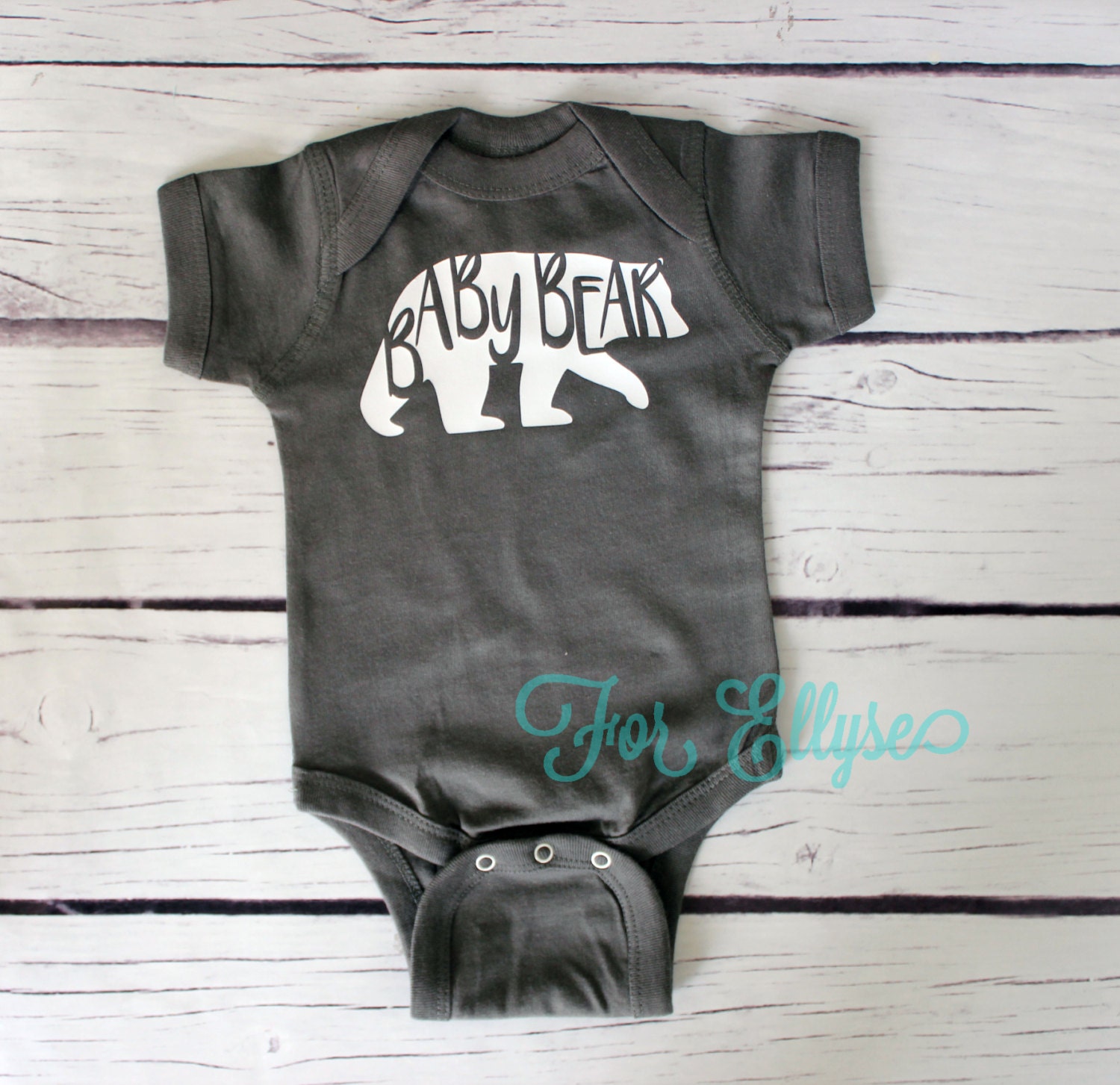 Baby Bear bodysuit one piece infant onesie