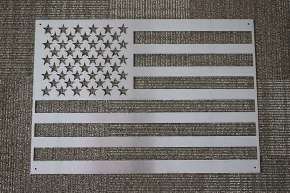 Metal Sign: American Flag