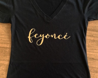 Feyonce tank or tee - Fiance tee- Bride to Be - Engagement Tee Shirt