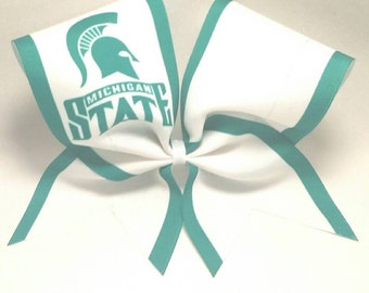 Michigan State Cheer Bow