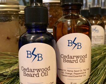 Cedarwood Beard Oil