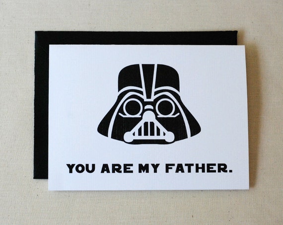 Star Wars Father's Day Father's Day Card Nerd