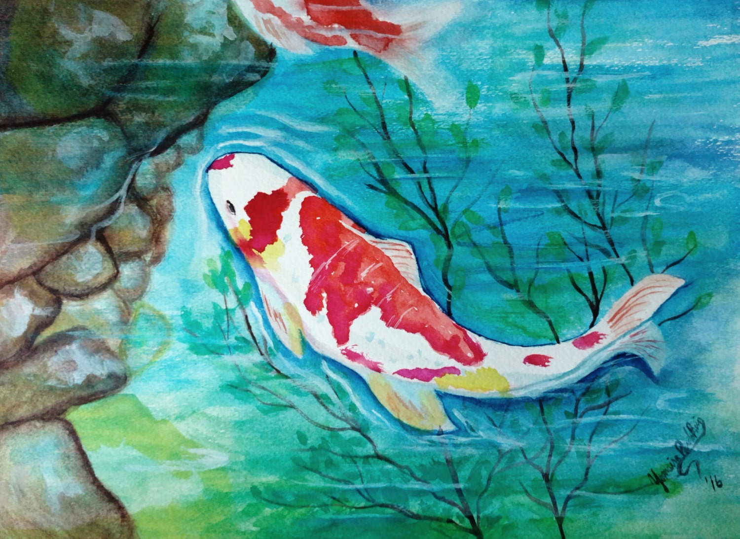 Koi Fish Fine Art Prints   Il Fullxfull.1003087736 R76q 