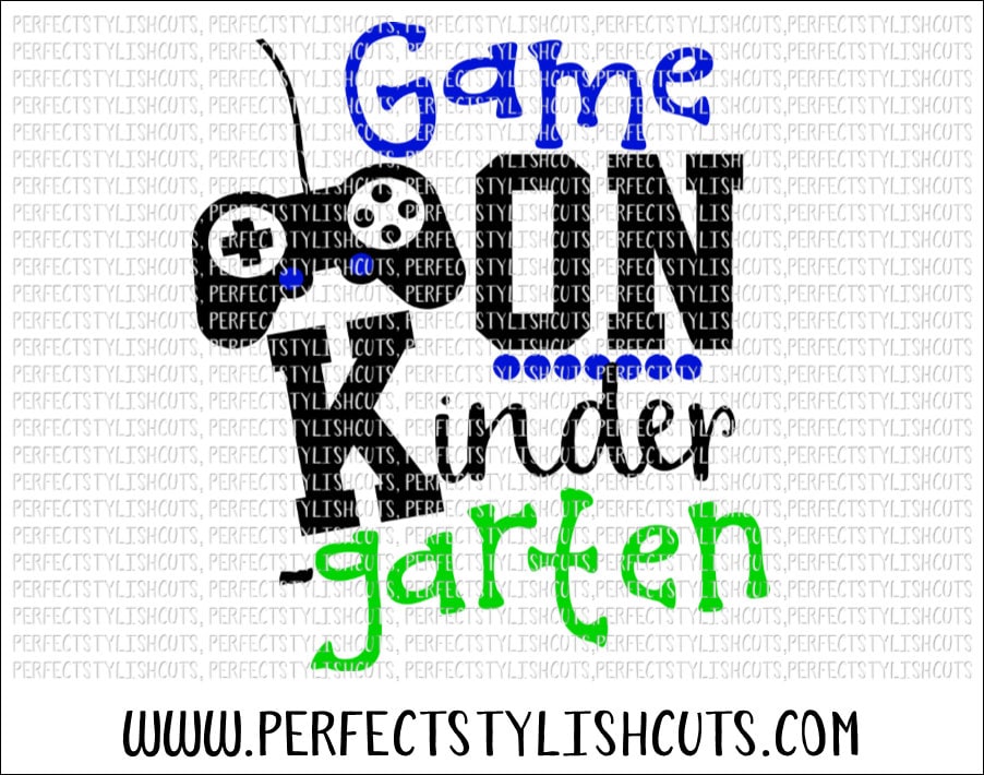 Download Game On Kindergarten SVG DXF EPS png Files for Cutting