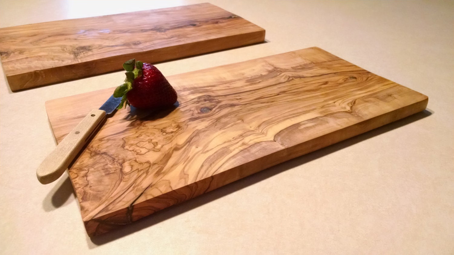 PERSONALIZED Cutting Board Olive Wood Cutting by SantaFeEngravings