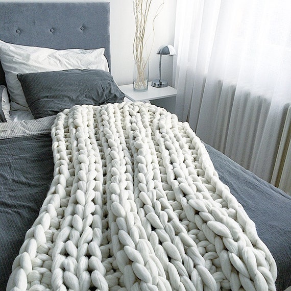 40x60-inches-chunky-knit-blanket-double-ribbed-merino-wool