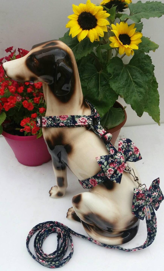 Dog Harness Floral Dog Harness Floral Dog Collar Cat