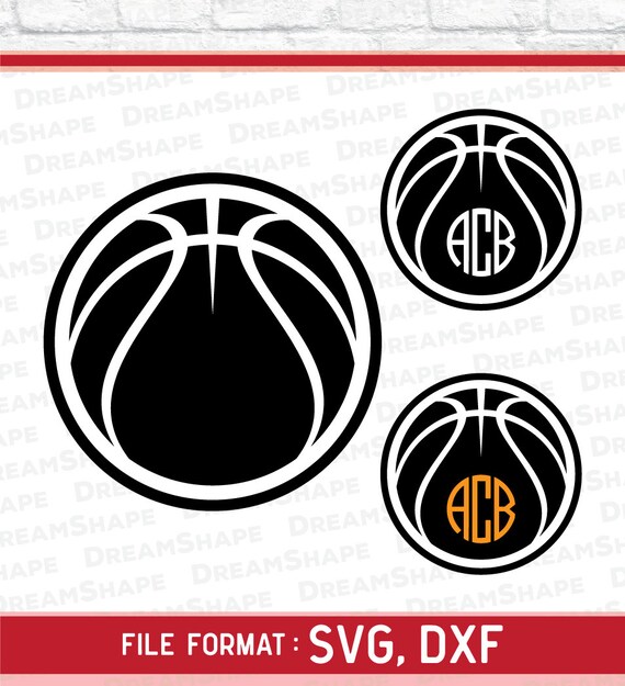 Download Basketball SVG Files Basketball Monogram SVG Basketball