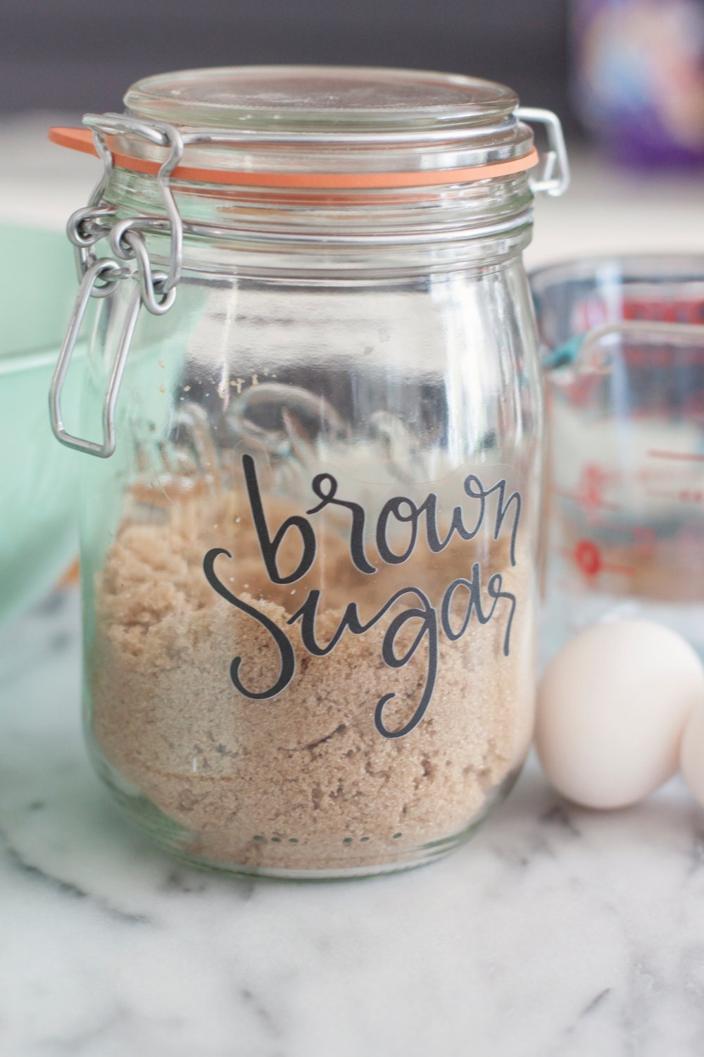 Food Canister Labels // Kitchen Pantry labels // by LouandLetter