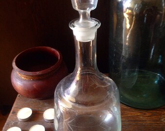 Antique Decanter, Vintage Decanter, Wine Decanter